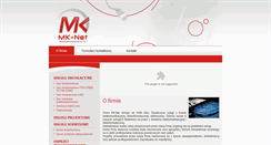 Desktop Screenshot of mk-net.waw.pl